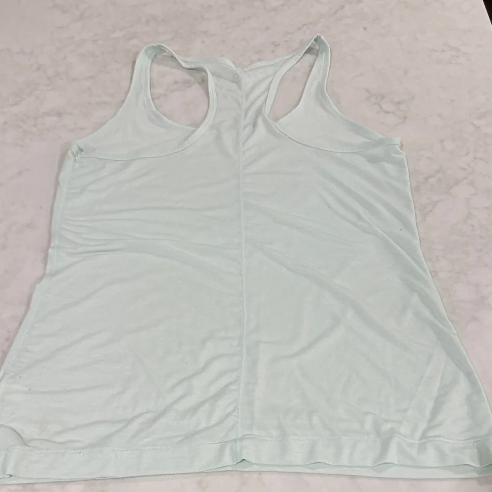 Women's Light Mint Green Tank Top - Picture 4 of 4